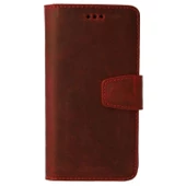 Smcase Xiaomi Redmi Note 8 Pro Kılıf Deri Standlı Kartlıklı cüzdan - 3