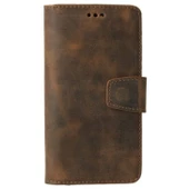 Smcase Xiaomi Redmi Note 8 Pro Kılıf Deri Standlı Kartlıklı cüzdan - 8