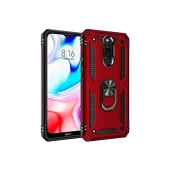Smcase Xiaomi Redmi 8A Kılıf Vega Yüzüklü Çift Katmanlı Tank Kapak - 2