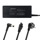 WEKO 19 VOLT - 4.74 AMPER - 90 WATT 5.5*2.5 L UÇLU YERLİ ÜRETİM STANDART NOTEBOOK ADAPTÖR - 1