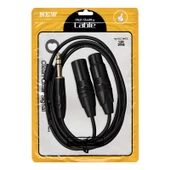 MAGİCVOİCE LD390A CANON ERKEK DİŞİ + 6.3 MM STEREO ERKEK 1.5 METRE KABLO - 2