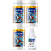 Amore Goldy Mix Granules 375 ml Japon Balık Yemi ve Vitamini - 1