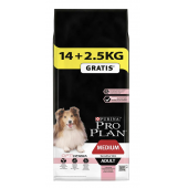Pro Plan Medium Adult Somonlu Hassas Yetişkin Köpek Maması 14 + 2.5 KG - 1