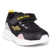 Jump 28110 Siyah Pembe Ortopedik Günlük Kız Çocuk Spor Ayakkabı - 1