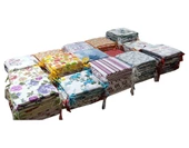 Mandaş Tekstil Tabure Minderi, Bağcıklı Tabure Minderi (32x32) - 3