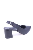 Feles 01-311 Kadın 6,5 Cm Topuk Sandalet Ayakkabı - 7
