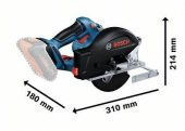 GKM 18V-50 Akülü Daire Testere (Solo) - 2