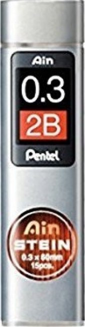 Pentel Min Hı-Polymer Aın Steın 0.3 Mm C273-2B - 1