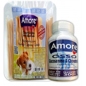 Osso Köpek Glukozamin XL Tablet 72x1000mg ve 72li Çiğneme Ödül Çubuğu - 1