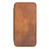 Bouletta Apple iPhone XS Max Uyumlu Deri Kapaklı Kılıf SFB V18 - 2