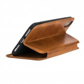 Bouletta Apple iPhone XS Max Uyumlu Deri Kapaklı Kılıf SFB V18 - 5