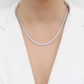 Gümüş Pullu Arpa Zincir SL2892 thumbnail 2