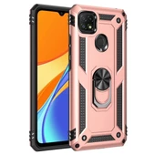 Smcase Oppo A15s Kılıf Vega Yüzüklü Tank Silikon thumbnail 4