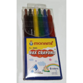 Monami 6 Lı Çevirmeli Mum Boya - 1