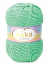 NAKO Nako 3 Adet Elite Baby 10001 El Örgü Ipi - 1