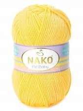 NAKO Nako 3 Adet Elite Baby 2857 El Örgü Ipi - 1