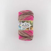 Alize Alize  Burcum BEBE Batik 7157 (3 ADET )   El Örgü İpi - 1