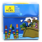 Adel Çantalı Pastel Boya 24 Renk 4281824000 - 2