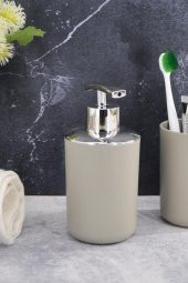 Sıvı Sabunluk Plastik Bej - 2