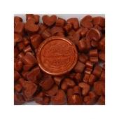 Mühür Mumu Eritme Kalp Boncuk Paket Model No: 522 BAKIR SATEN thumbnail 2