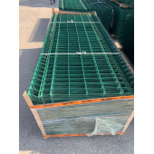 100 X250cm 10 Adet Yeşil Bahce Panel Çit Takımı - 3