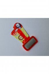 Evcil Hayvan Fırçası Tarak Kedi Köpek Tüy Toplayıcı Kırmızı 9x5x15 Cm - 1