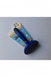 Evcil Hayvan Fırçası Kedi Köpek Tüy Toplayıcı Tarak Mavi - 1