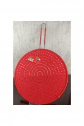 Silikon Yağ Sıçratmaz 32 Cm Kırmızı - 1