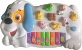 Vardem Can Ali Toys Türkçe Sesli Eğitici Köpek Figürlü Çiftlik Hayvaları Müzikli Piyano Karışık Renk - 2