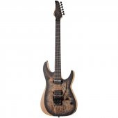 Schecter Reaper-6 FR-S Elektro Gitar (Satin Charcoal Burst) - 1