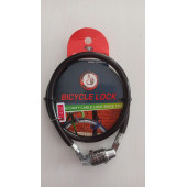 şifreli bisiklet kilidi 65 mm - 1