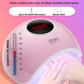 Star 5 Protez Tırnak Kalıcı Oje kurutucu 72W 33 LED - 4
