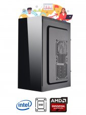 RAMTECH WORKFORCE WF390 i5-10400F 16GB RAM 256GB SSD R5-230 MASAÜSTÜ OFİS BİLGİSAYARI - 1