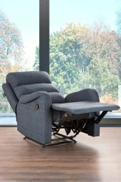 Niron Comfort Navy Fonksiyonel Tekli Koltuk TV / Baba Koltuğu - Berjer - 3