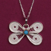 Kelebek Kolye Ucu - 1