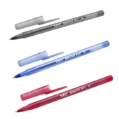 Bic Round Stick Tükenmez Kalem 60 Lı Kutu Mavi Siyah Kırmızı thumbnail 2