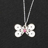 Kelebek Kolye Ucu - 1