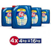 Pril Limon 4 kg 4'lü Sıvı Bulaşık Deterjanı - 1