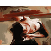 Kadının Duruşu Sayılarla Boyama Seti thumbnail 1