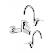 Penta Lavabo Eviye Banyo Bataryası Opus Serisi ( U Boru ) 323330 - 1
