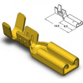 2.8 mm (Dişi) İzolesiz Kablo Ucu (10 Adet) - 3