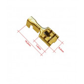 6.3 mm (Dişi) İzolesiz Kablo Ucu (10 Adet) - 3