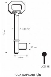 Maymuncuk Oda Kapısı Anahtarı Her Kilidi Açan Anahtarlar-2 Adet - 11mm-13 Mm thumbnail 3