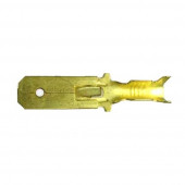 6.3 mm (Erkek) Fiş İzolesiz Kablo Ucu (10 Adet) - 1