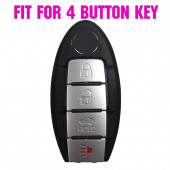 NİSSAN MAXIMA ALTIMA VERSA JUKE QASHqAİ X-TRAİL SİLİKON ANAHTAR KILIF (MAVİ) thumbnail 4