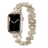 ​​​Apple Watch 7 45mm Kordon KRD-80 Metal Strap Kayış - 10