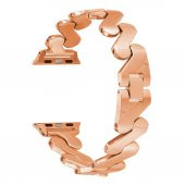 ​​​Apple Watch 40mm Kordon KRD-80 Metal Strap Kayış - 6