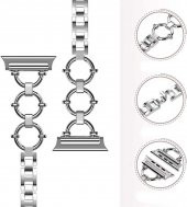 ​​​Apple Watch Ultra 49mm Kordon KRD-56 Metal Strap Kayış - 2