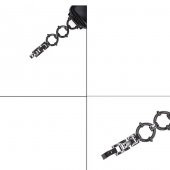 ​​​Apple Watch Ultra 49mm Kordon KRD-56 Metal Strap Kayış - 10