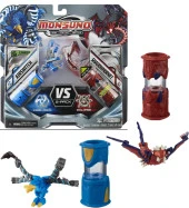 MONSUNO, Lisanslı Airswitch VS Shadowhornet Figürleri, Fırlatma Kapsülleri ve 6 Oyun Kartı - 2